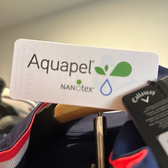 Callaway Performance Jacket Blue Red Color-Block Design - Picture 13 of 15